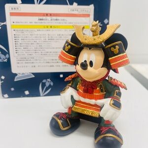 Tokyo Disney Samurai Mickey Figurine – Gogatsu Ningyo Boys’ Day Exclusive